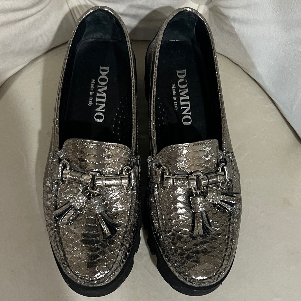 DOMINO MADE IN ITALY 🇮🇹 Loafers for women,  like new